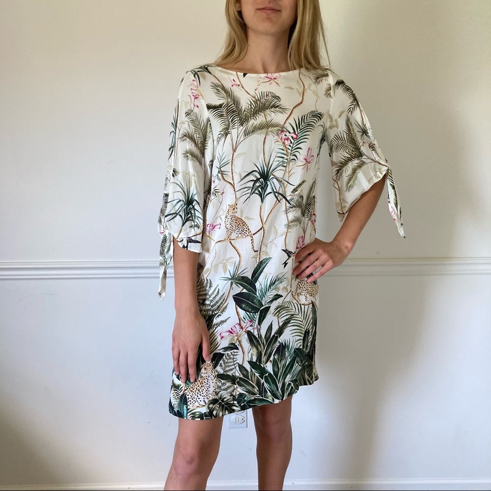 H&M, Small, Tie Sleeve